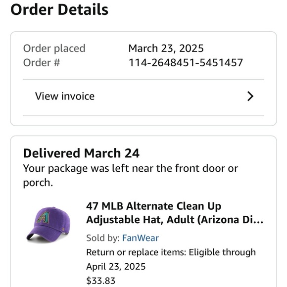 DIAMONDBACK DAD HAT ⚾️ 💜🩵 - Picture 3 of 3